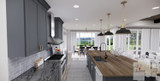 Traditional House Plan - Drift Wood Ranch 27757 - Kitchen