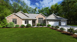 Ranch House Plan - The Coral Sand 39205 - Front Exterior