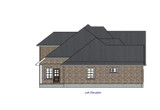 European House Plan - 26759 - Left Exterior