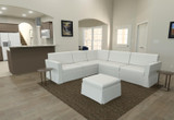European House Plan - 26759 - Family Room