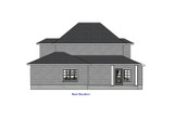 Traditional House Plan - 27289 - Rear Exterior