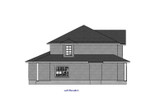 Traditional House Plan - 27289 - Left Exterior