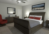 Traditional House Plan - 27289 - Master Bedroom