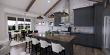 Farmhouse House Plan - Falcon Ranch 74205 - Kitchen