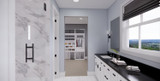 Farmhouse House Plan - Falcon Ranch 74205 - Master Bathroom
