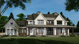 Farmhouse House Plan - Waterstone 46757 - Front Exterior