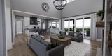 Farmhouse House Plan - Waterstone 46757 - Great Room