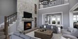 Farmhouse House Plan - Waterstone 46757 - Great Room