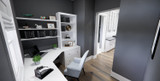 Farmhouse House Plan - Waterstone 46757 - Office