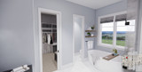 Farmhouse House Plan - Meriden 46607 - Master Bathroom