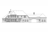 European House Plan - Lady Rose 41877 - Rear Exterior