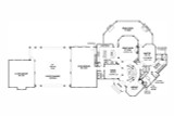 European House Plan - Lady Rose 41877 - 1st Floor Plan