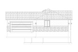 Ranch House Plan - Timpview 72143 - Right Exterior