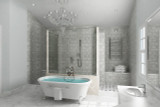 Craftsman House Plan - Marymount 98049 - Master Bathroom