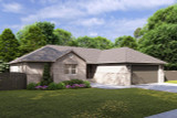 Ranch House Plan - Vintage 41788 - Front Exterior