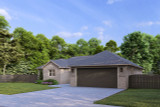 Ranch House Plan - Vintage 41788 - Front Exterior