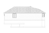 Ranch House Plan - Vintage 41788 - Right Exterior
