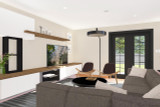 Ranch House Plan - Vintage 41788 - Family Room
