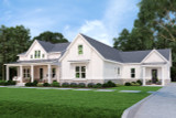 Farmhouse House Plan - Pinecone Trail 87221 - Front Exterior