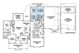 Farmhouse House Plan - Pinecone Trail 87221 - 1st Floor Plan