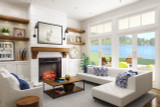 Farmhouse House Plan - Pinecone Trail 87221 - Great Room