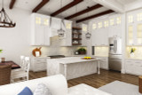 Secondary Image - Farmhouse House Plan - Pinecone Trail 87221 - Kitchen