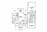Farmhouse House Plan - Acorn Trail 98469 - 1st Floor Plan