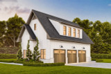 Farmhouse House Plan - Daisy Hill Garage 42380 - Front Exterior