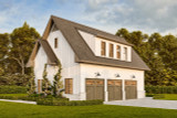 Farmhouse House Plan - Daisy Hill Garage 42380 - Front Exterior