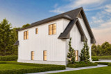 Farmhouse House Plan - Daisy Hill Garage 42380 - Rear Exterior