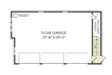 Farmhouse House Plan - Daisy Hill Garage 42380 - 1st Floor Plan