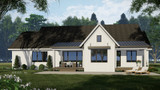Farmhouse House Plan - West Wood 35337 - Rear Exterior