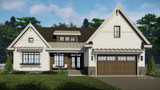 Farmhouse House Plan - Alpine Grove 69594 - Front Exterior