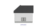 Country House Plan - 90389 - Left Exterior
