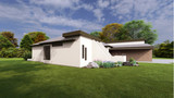 Modern House Plan - The Slip Lock 85353 - Left Exterior