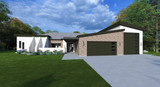 Modern House Plan - The Slip Lock 85353 - Front Exterior