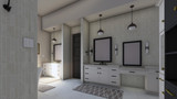 Modern House Plan - The Rylee 96338 - Master Bathroom