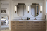 European House Plan - Latitude 96494 - Master Bathroom