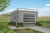 Modern House Plan - Fresno Garage 51844 - Front Exterior