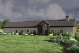 Farmhouse House Plan - Horseshoe Bend 34878 - Front Exterior