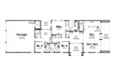 Farmhouse House Plan - Horseshoe Bend 34878 - 1st Floor Plan