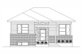 Modern House Plan - 70813 - Front Exterior