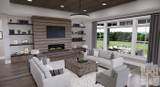 Farmhouse House Plan - Cedar Heights 98647 - Great Room