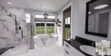 Farmhouse House Plan - Danbury 19937 - Master Bathroom