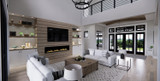Secondary Image - Farmhouse House Plan - Cedar Hollow 26303 - Great Room
