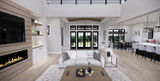 Farmhouse House Plan - Cedar Hollow 26303 - Great Room