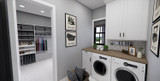 Farmhouse House Plan - Cedar Hollow 26303 - Utility Room