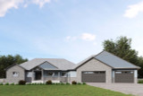 Craftsman House Plan - Evelyn Ranch 45130 - Front Exterior