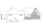 Craftsman House Plan - Evelyn Ranch 45130 - Left Exterior