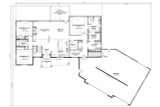 Craftsman House Plan - Evelyn Ranch 45130 - 1st Floor Plan